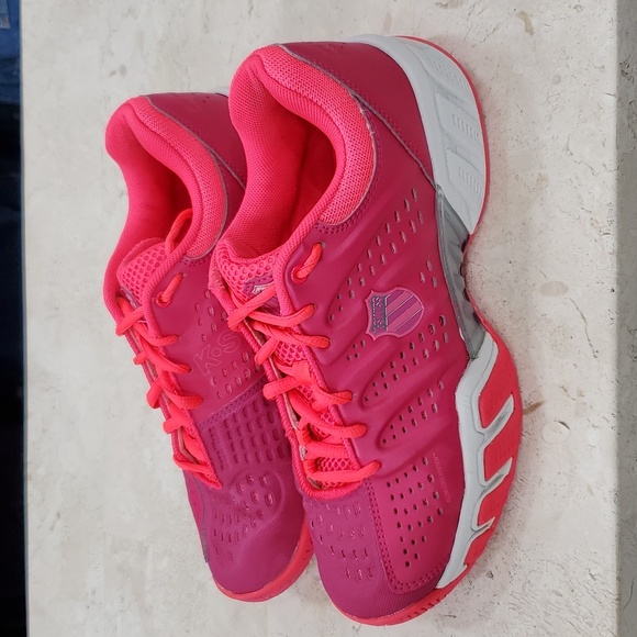 K-Swiss sneakers men's 5.5 women's 7.5 Pink and coral Flow Coolsystem Dura Wrap - Picture 1 of 16